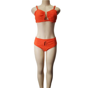 Shein women's orange bikini set size L